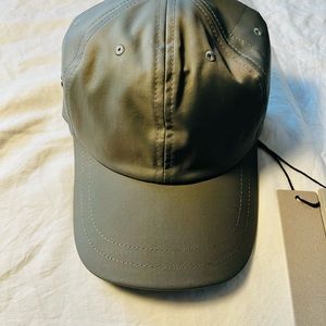 Rick Owens Gray Champion Edition Nylon Baseball Cap